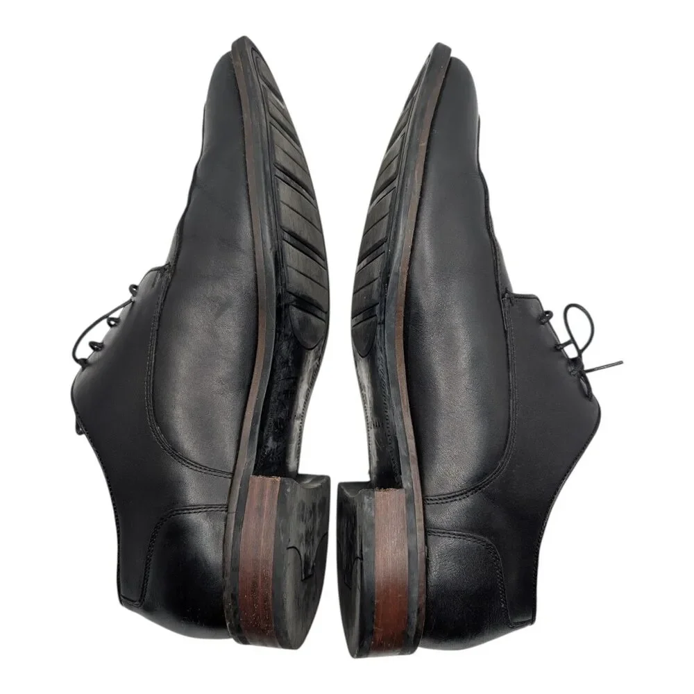 Cole Haan Men's Lenox Hill Leather Split Toe Oxford Shoes Black Size 11 Career